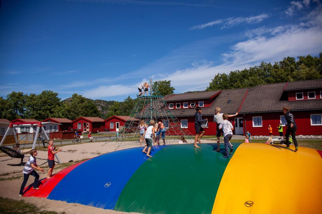 Solstrand Camping Hotel Vigeland Exterior photo