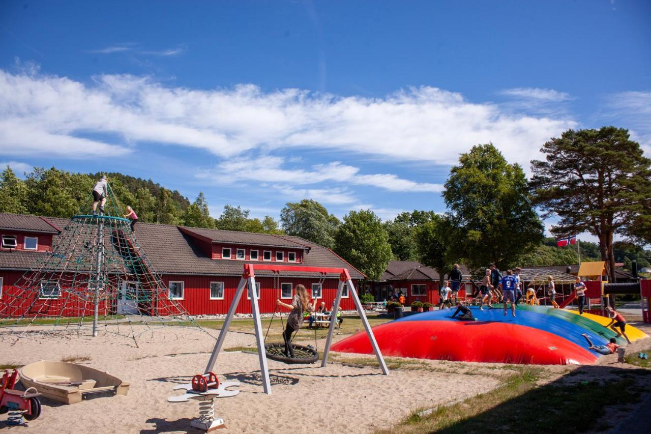 Solstrand Camping Hotel Vigeland Exterior photo